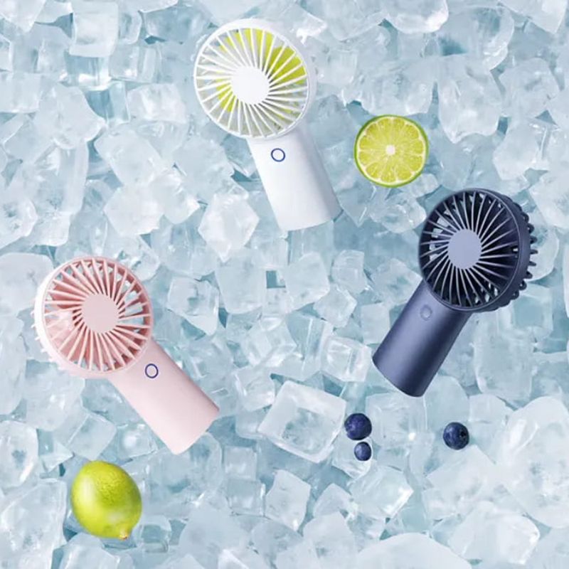 Electronice si Electrocasnice - Climatizare si sisteme de incalzire - Aparate racire aer - Ventilatoare - Ventilator Portabil 4000mAh - JisuLife (F2B) - Roz - Infinity.ro