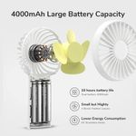 Electronice si Electrocasnice - Climatizare si sisteme de incalzire - Aparate racire aer - Ventilatoare - Ventilator Portabil 4000mAh - JisuLife (F2B) - Roz - Infinity.ro