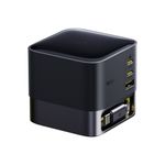 Laptop, Telefoane si Tablete - Telefoane mobile si accesorii - Accesorii Telefoane - Incarcatoare telefoane - Alimentator pentru Priza USB, 3x Type-C, 100W, 1.5m - Baseus Super GaN (P10164001123-00) - Cosmic Negru - Infinity.ro