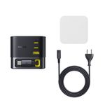 Laptop, Telefoane si Tablete - Telefoane mobile si accesorii - Accesorii Telefoane - Incarcatoare telefoane - Alimentator pentru Priza USB, 3x Type-C, 100W, 1.5m - Baseus Super GaN (P10164001123-00) - Cosmic Negru - Infinity.ro