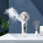 Electronice si Electrocasnice - Climatizare si sisteme de incalzire - Aparate racire aer - Ventilatoare - Ventilator Portabil cu Port USB si 4 Viteze - Techsuit (G10) - Alb - Infinity.ro