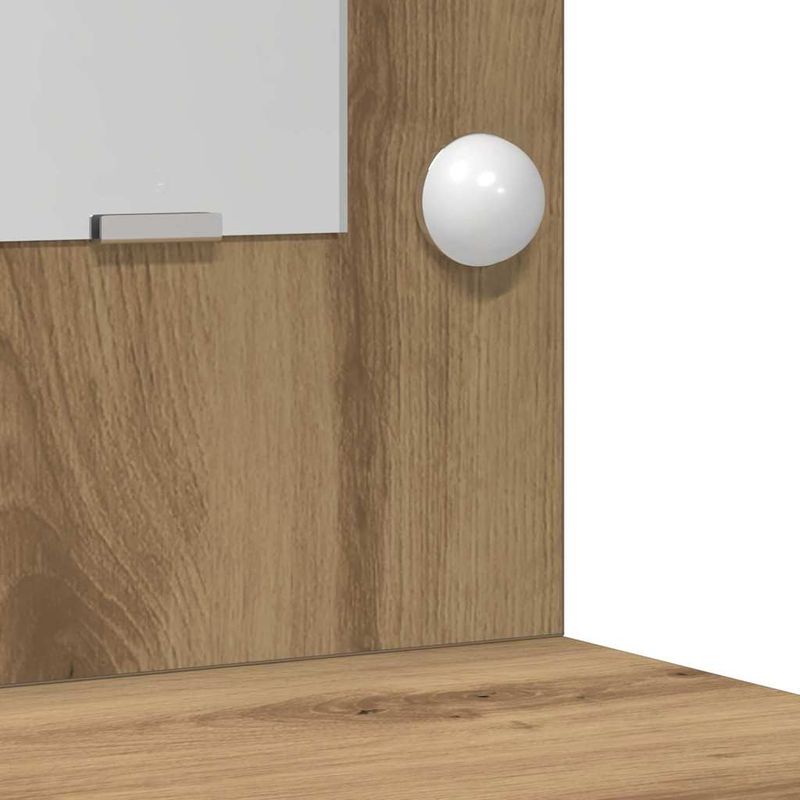 Casa si Gradina - Mobilier - Comode si corpuri - Masute de toaleta - Masa de Machiaj 2 pcs Maro 50 x 41 x 135 cm Lemn compozit - Infinity.ro