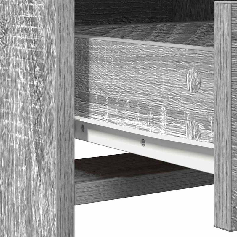 Casa si Gradina - Mobilier - Comode si corpuri - Masute de toaleta - Masa de Machiaj 2 pcs Gri 50 x 41 x 135 cm Lemn compozit - Infinity.ro
