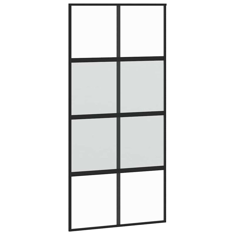 Casa si Gradina - Constructii - Usi interior, exterior si garaj - Usi interior - Usa glisanta cu set de feronerie neagra sticla securizata - Infinity.ro