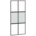 Casa si Gradina - Constructii - Usi interior, exterior si garaj - Usi interior - Usa glisanta cu set de feronerie neagra sticla securizata - Infinity.ro