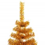 Casa si Gradina - Decoratiuni - Decoratiuni de sezon - Brazi artificiali de Craciun Auriu 180 cm PET - Infinity.ro