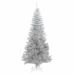 Casa si Gradina - Decoratiuni - Decoratiuni de sezon - Brazi artificiali de Craciun Argintiu 180 cm PET - Infinity.ro