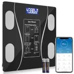 Ingrijire personala si Cosmetice - Sanatate si wellness - Aparate medicale - Cantare corporale - Cantar corporal inteligent Bluetooth Brivoo® cu Aplicatie Smart pentru Monitorizare Greutate - Infinity.ro