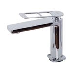 Casa si Gradina - Sanitare - Lavoar baie si accesorii - Baterii sanitare - Baterie lavoar monocomanda cartus ceramic alama sanitara crom lucios racorduri si kit fixare incluse 9707 - Infinity.ro