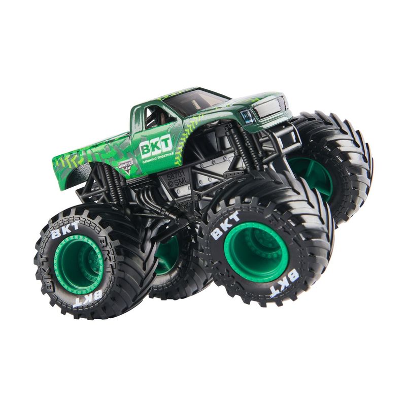 Jucarii, Copii si Bebe - Jucarii si jocuri - Vehicule si jucarii cu telecomanda - Masinute - Monster jam masinuta metalica bkt growing together scara 1 la 64 - Infinity.ro