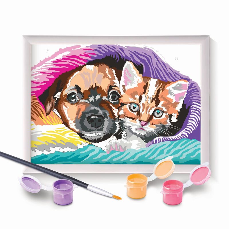 Jucarii, Copii si Bebe - Jucarii si jocuri - Jucarii & jocuri educative - Seturi pictura si desen - Happi hobbi picteaza inrameaza dulce prietenie - Infinity.ro