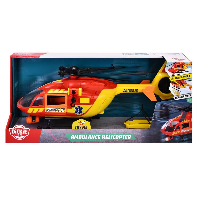 Jucarii, Copii si Bebe - Jucarii si jocuri - Vehicule si jucarii cu telecomanda - Elicoptere, avioane si nave de jucarie - Dickie elicopter de salvare airbus - Infinity.ro