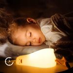 Casa si Gradina - Corpuri si surse de iluminat - Veioze si lampi - Lampi de veghe copii - Lampa de Veghe Amuzanta NewEvo, Ratusca Adormita, Silicon Moale, Lumina Calda, 3 Intensitati - Infinity.ro