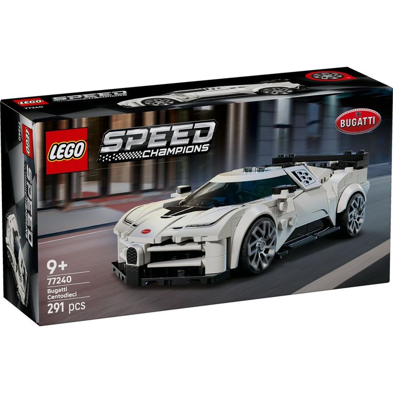 Jucarii, Copii si Bebe - Jucarii si jocuri - Seturi de constructie si cuburi - Seturi de constructie - LEGO Speed Champions Hipermasina sport Bugatti Centodieci 77240 - Infinity.ro