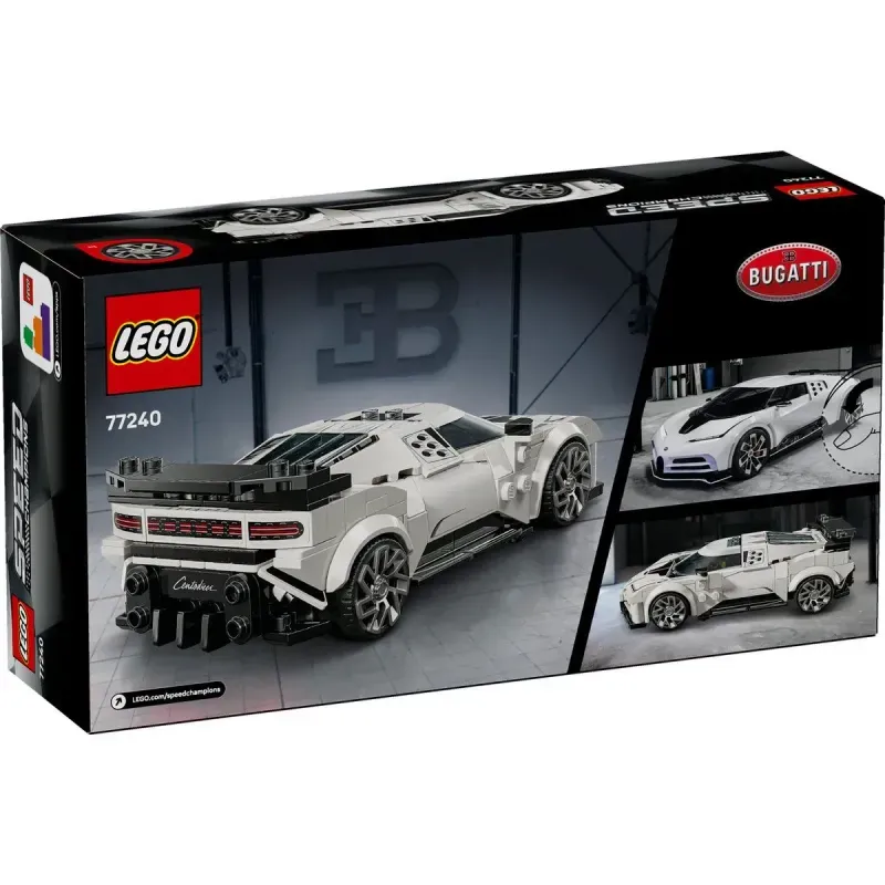 Jucarii, Copii si Bebe - Jucarii si jocuri - Seturi de constructie si cuburi - Seturi de constructie - LEGO Speed Champions Hipermasina sport Bugatti Centodieci 77240 - Infinity.ro