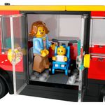 Jucarii, Copii si Bebe - Jucarii si jocuri - Seturi de constructie si cuburi - Seturi de constructie - LEGO City Autobuz turistic rosu cu etaj 60407 - Infinity.ro