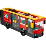 Jucarii, Copii si Bebe - Jucarii si jocuri - Seturi de constructie si cuburi - Seturi de constructie - LEGO City Autobuz turistic rosu cu etaj 60407 - Infinity.ro