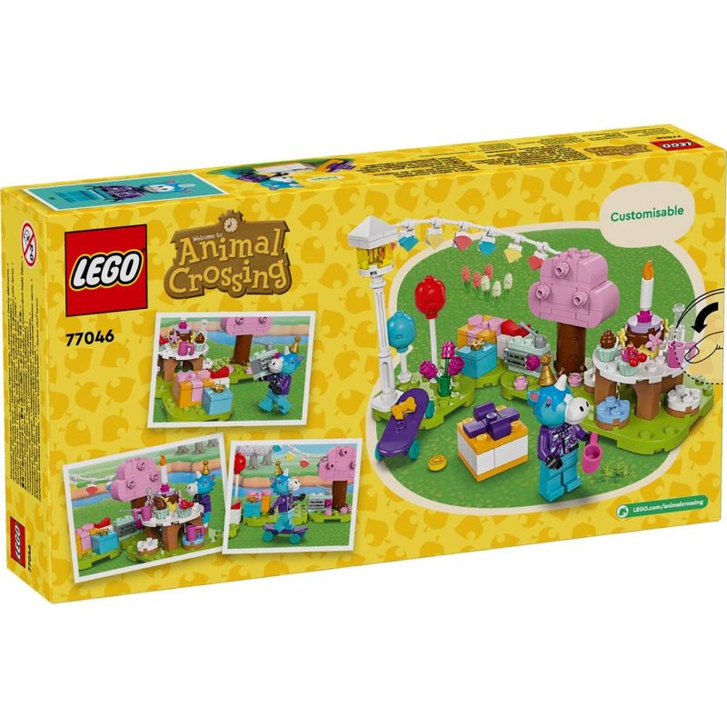 Jucarii, Copii si Bebe - Jucarii si jocuri - Seturi de constructie si cuburi - Seturi de constructie - LEGO Animal Crossing Petrecerea de ziua de nastere a lui Julian 77046 - Infinity.ro