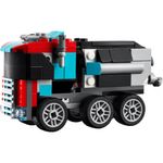 Jucarii, Copii si Bebe - Jucarii si jocuri - Seturi de constructie si cuburi - Seturi de constructie - LEGO Creator Camioneta platforma cu elicopter 31146 - Infinity.ro