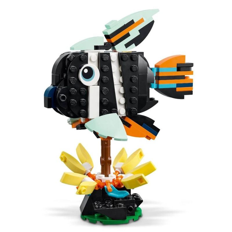 Jucarii, Copii si Bebe - Jucarii si jocuri - Seturi de constructie si cuburi - Seturi de constructie - LEGO Creator Animale salbatice: Tucan tropical 31173 - Infinity.ro