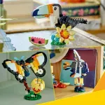 Jucarii, Copii si Bebe - Jucarii si jocuri - Seturi de constructie si cuburi - Seturi de constructie - LEGO Creator Animale salbatice: Tucan tropical 31173 - Infinity.ro