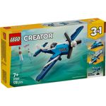 Jucarii, Copii si Bebe - Jucarii si jocuri - Seturi de constructie si cuburi - Seturi de constructie - LEGO Creator Aparat de zbor, Avion de curse 31160 - Infinity.ro