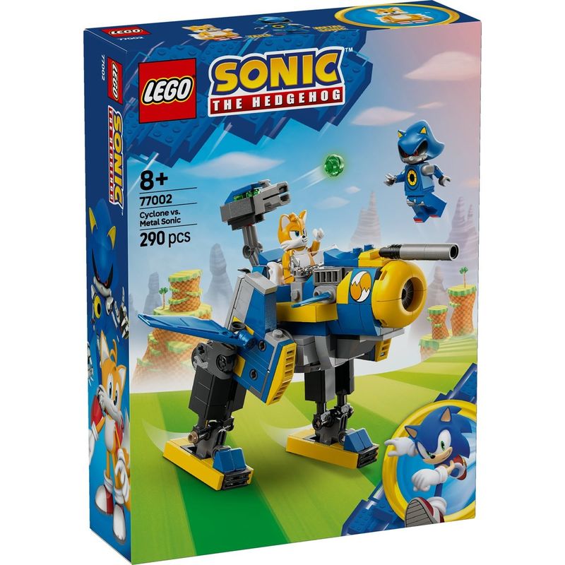 Jucarii, Copii si Bebe - Jucarii si jocuri - Seturi de constructie si cuburi - Seturi de constructie - LEGO Sonic The Hedgehog Cyclone Vs Metal Sonic 77002 - Infinity.ro