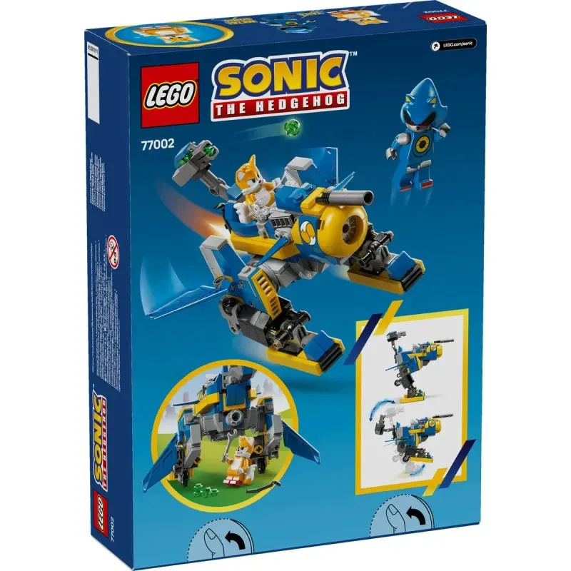 Jucarii, Copii si Bebe - Jucarii si jocuri - Seturi de constructie si cuburi - Seturi de constructie - LEGO Sonic The Hedgehog Cyclone Vs Metal Sonic 77002 - Infinity.ro