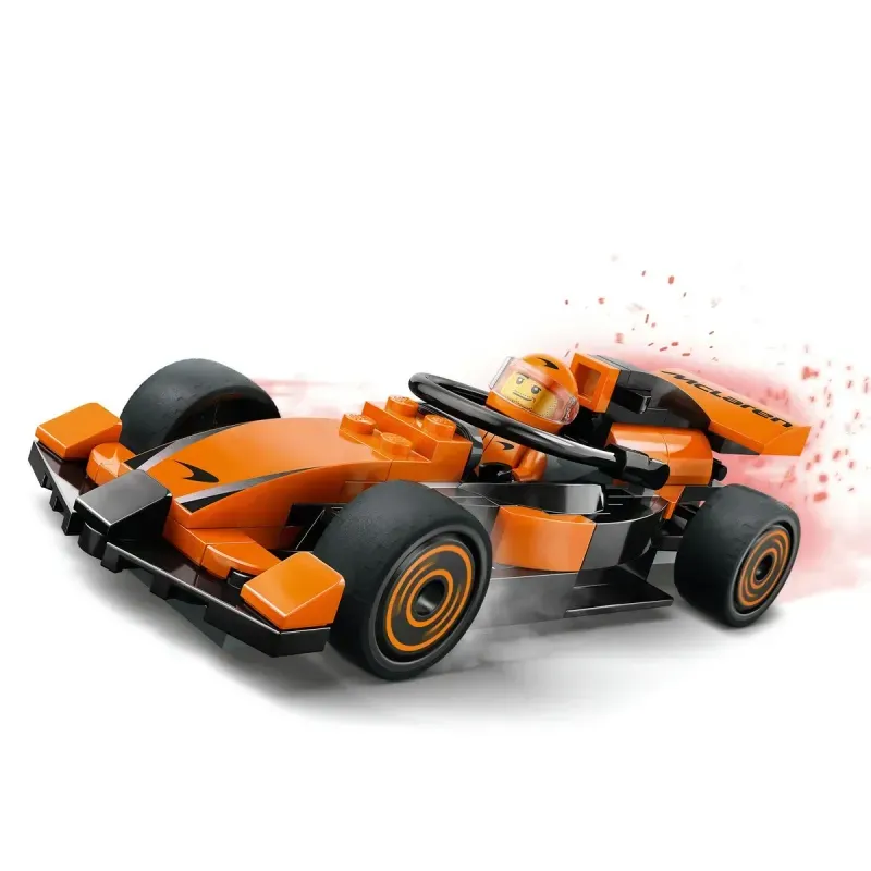 Jucarii, Copii si Bebe - Jucarii si jocuri - Seturi de constructie si cuburi - Seturi de constructie - LEGO City Pilot F1 cu masina de curse McLaren 60442 - Infinity.ro