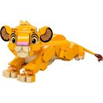 Jucarii, Copii si Bebe - Jucarii si jocuri - Seturi de constructie si cuburi - Seturi de constructie - LEGO Disney Classic Puiul Simba, Regele Leu 43243 - Infinity.ro