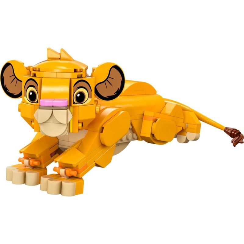 Jucarii, Copii si Bebe - Jucarii si jocuri - Seturi de constructie si cuburi - Seturi de constructie - LEGO Disney Classic Puiul Simba, Regele Leu 43243 - Infinity.ro
