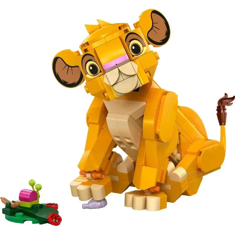 Jucarii, Copii si Bebe - Jucarii si jocuri - Seturi de constructie si cuburi - Seturi de constructie - LEGO Disney Classic Puiul Simba, Regele Leu 43243 - Infinity.ro