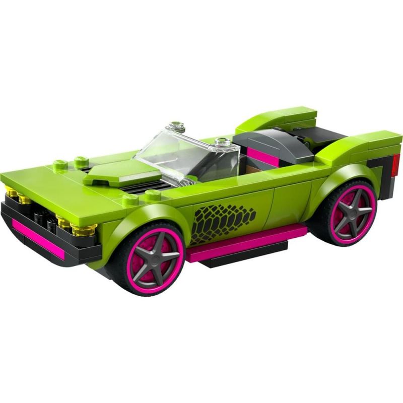 Jucarii, Copii si Bebe - Jucarii si jocuri - Seturi de constructie si cuburi - Seturi de constructie - LEGO City Urmarire cu masina de politie si masina puternica 60415 - Infinity.ro