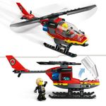 Jucarii, Copii si Bebe - Jucarii si jocuri - Seturi de constructie si cuburi - Seturi de constructie - LEGO City Elicopter de pompieri 60411 - Infinity.ro
