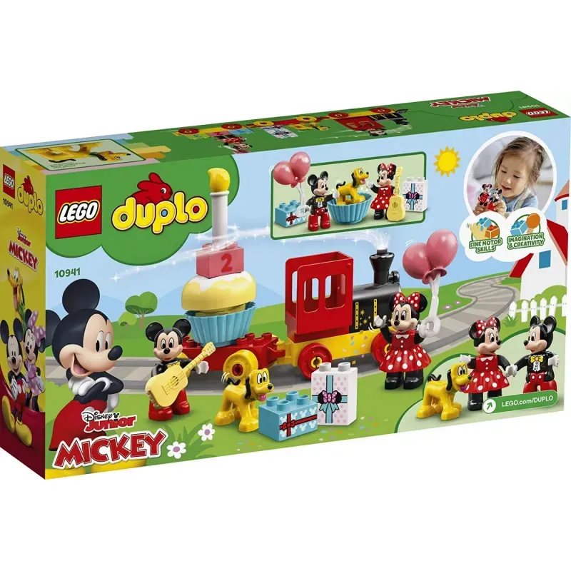 Jucarii, Copii si Bebe - Jucarii si jocuri - Seturi de constructie si cuburi - Seturi de constructie - LEGO DUPLO Disney Parada de ziua lui Mickey si Minnie 10941 - Infinity.ro