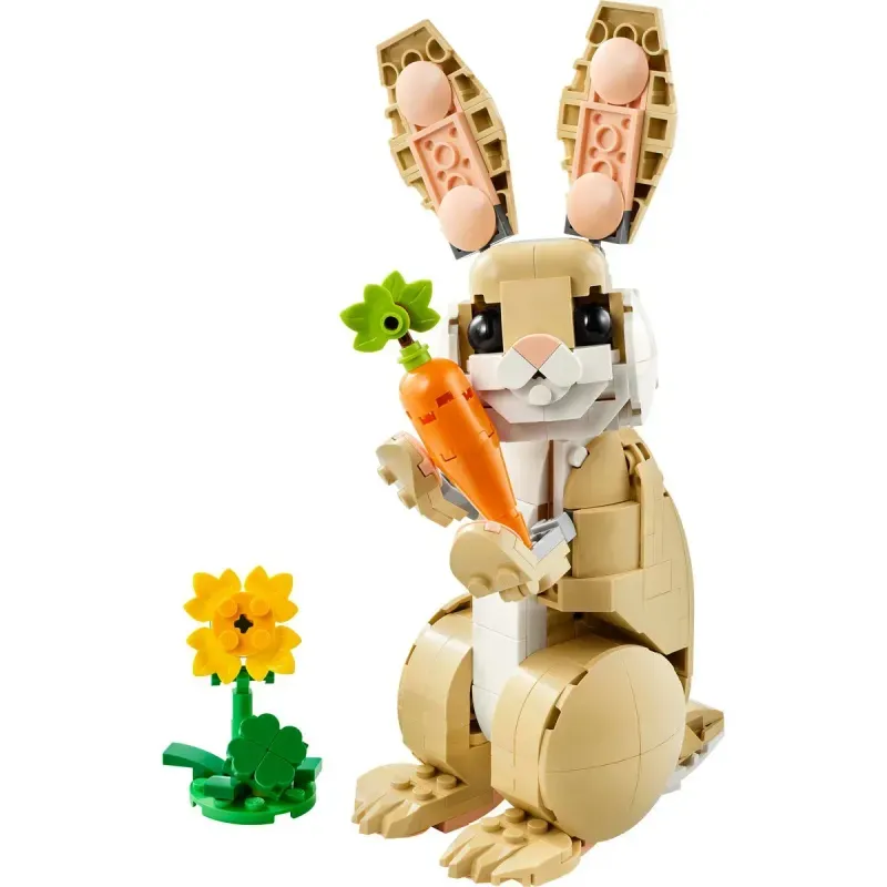 Jucarii, Copii si Bebe - Jucarii si jocuri - Seturi de constructie si cuburi - Seturi de constructie - LEGO Creator Iepuras dragalas 31162 - Infinity.ro