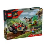 Jucarii, Copii si Bebe - Jucarii si jocuri - Seturi de constructie si cuburi - Seturi de constructie - LEGO Jurassic World Evadare off-road din calea unui Velociraptor 76972 - Infinity.ro