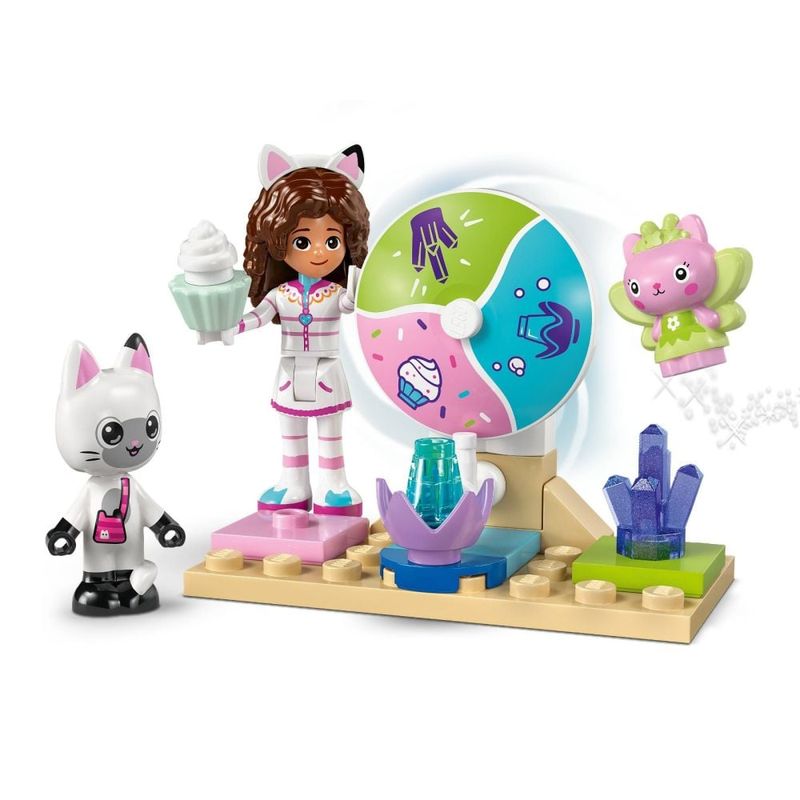 Jucarii, Copii si Bebe - Jucarii si jocuri - Seturi de constructie si cuburi - Seturi de constructie - LEGO Gabby's Dollhouse Muntele de dulciuri si gradina Miau-Zanei 11205 - Infinity.ro