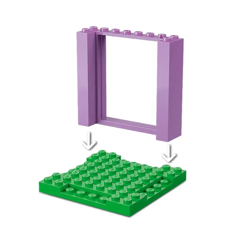 Jucarii, Copii si Bebe - Jucarii si jocuri - Seturi de constructie si cuburi - Seturi de constructie - LEGO Gabby's Dollhouse Muntele de dulciuri si gradina Miau-Zanei 11205 - Infinity.ro