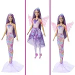 Jucarii, Copii si Bebe - Jucarii si jocuri - Papusi si accesorii - Papusi - Papusa cu accesorii de zana si sirena, Barbie Fantasy - Infinity.ro