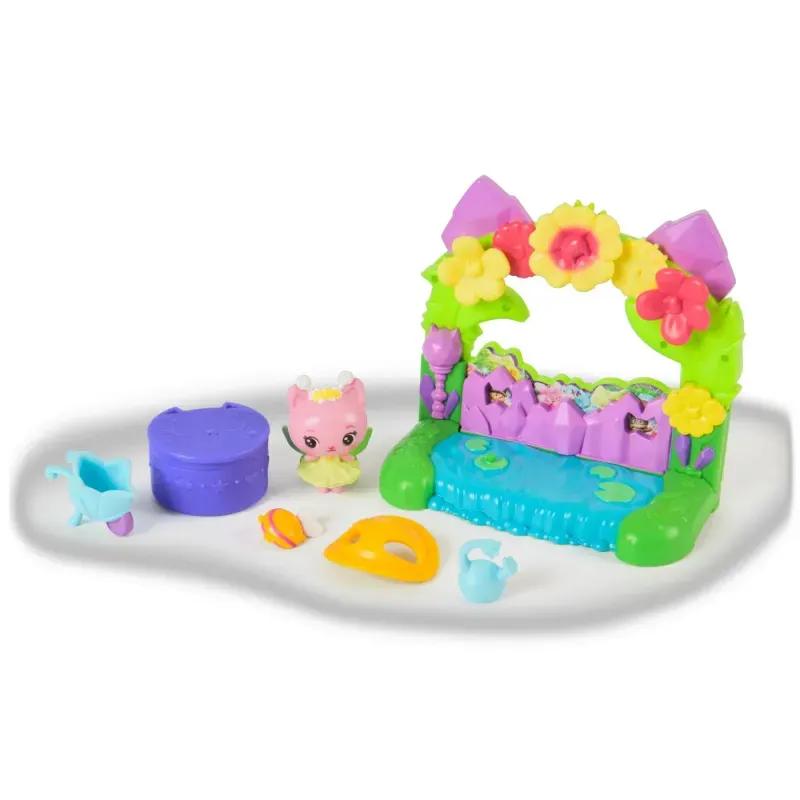 Jucarii, Copii si Bebe - Jucarii si jocuri - Papusi si accesorii - Papusi - Set de joaca Balconul Gradina Fermecata Si Figurina Kitty Cu Accesorii - Infinity.ro