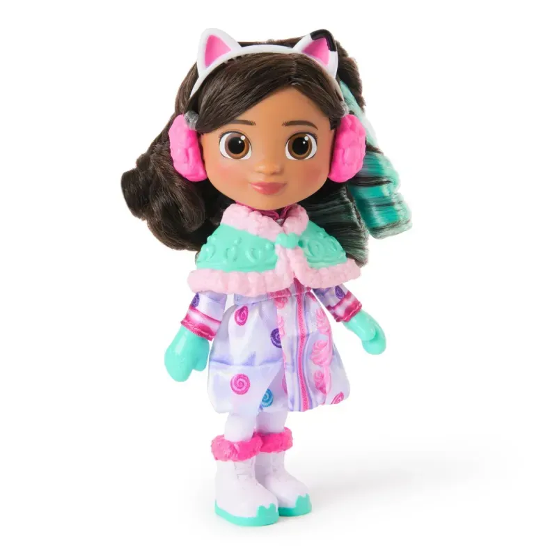 Jucarii, Copii si Bebe - Jucarii si jocuri - Papusi si accesorii - Papusi - Papusa Tinuta De Iarna Cu Accesorii, Gabbys Dollhouse - Infinity.ro