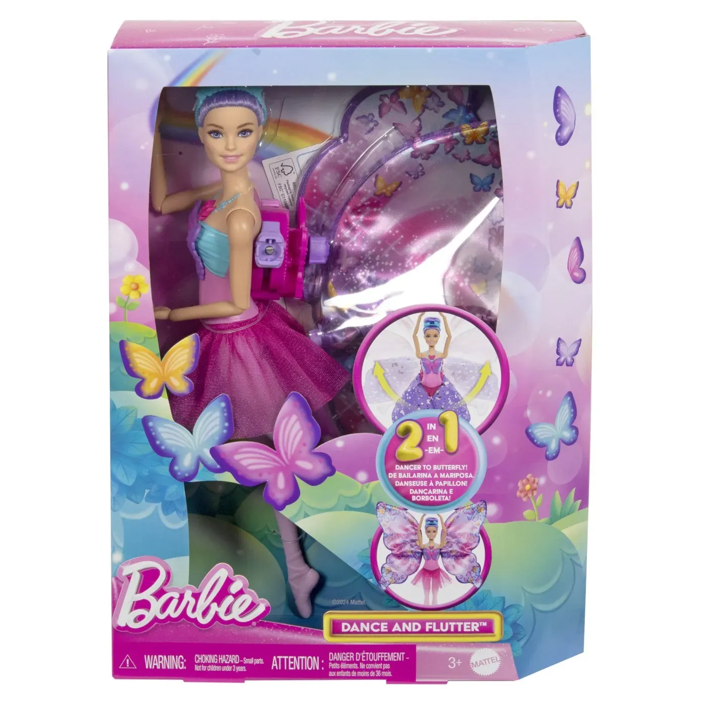 Papusa balerina, Barbie, Dance and Flutter