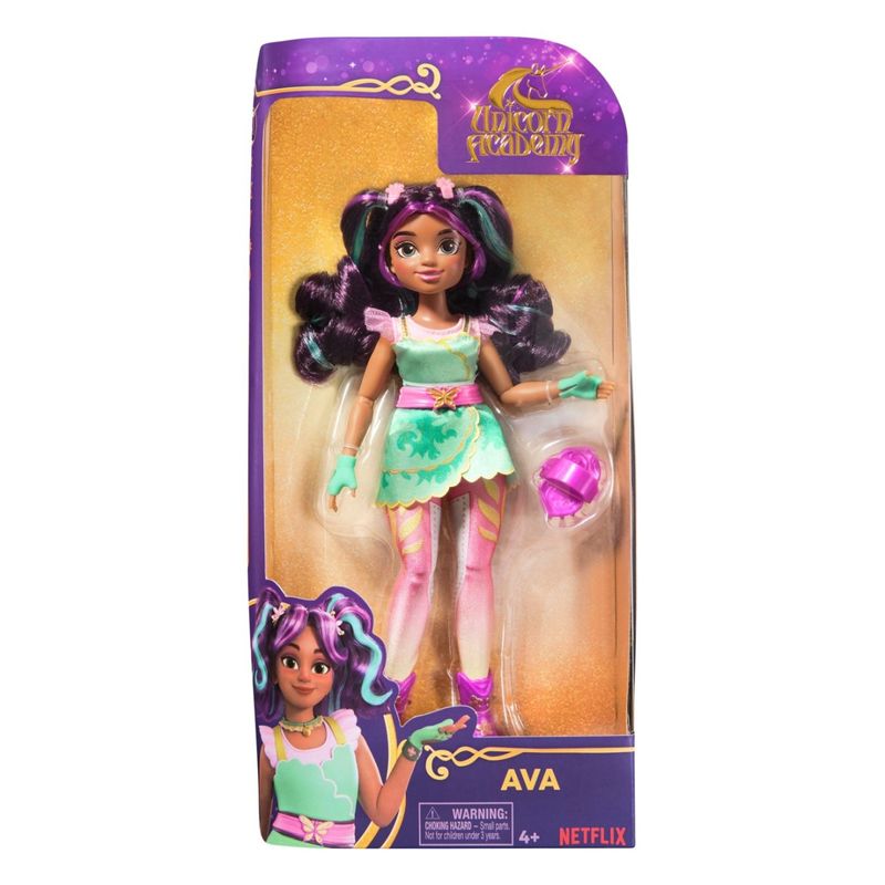 Jucarii, Copii si Bebe - Jucarii si jocuri - Papusi si accesorii - Papusi - Papusa fashion, Unicorn Academy, Ava, 24 cm - Infinity.ro