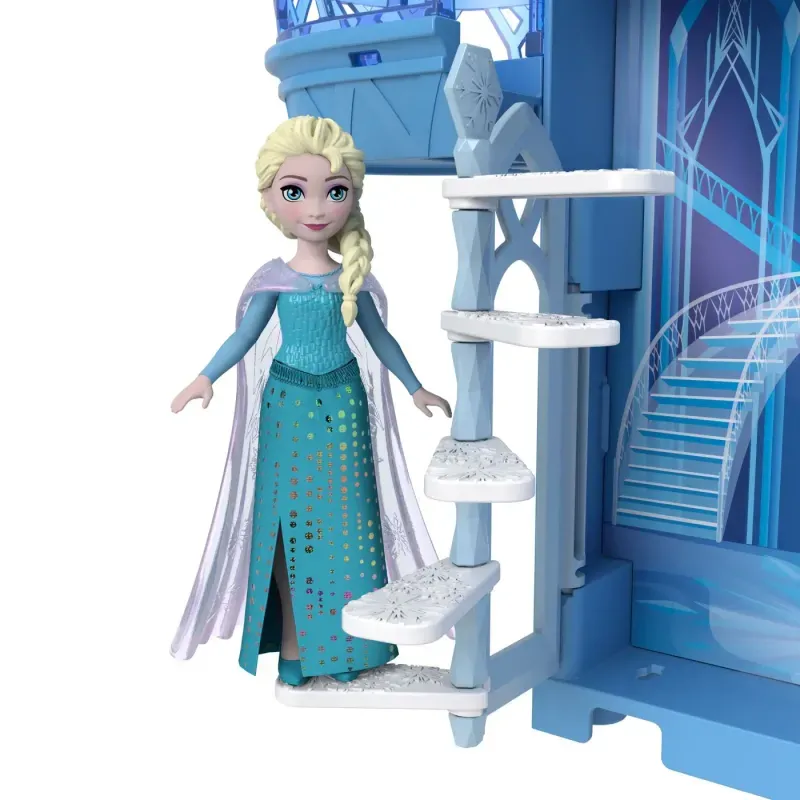 Jucarii, Copii si Bebe - Jucarii si jocuri - Papusi si accesorii - Papusi - Set de joaca cu papusa, Disney Frozen, Palatul de gheata al Elsei - Infinity.ro