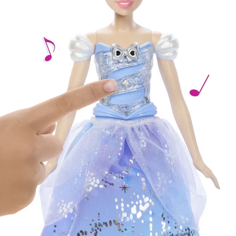 Jucarii, Copii si Bebe - Jucarii si jocuri - Papusi si accesorii - Papusi - Papusa Disney Princess - Cenusareasa Cu Rochie Luminoasa - Infinity.ro