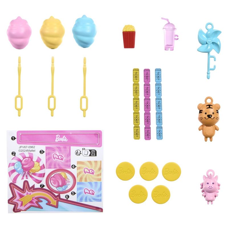 Jucarii, Copii si Bebe - Jucarii si jocuri - Papusi si accesorii - Papusi - Barbie Mysteries Detectivi pe Plaja Set Cabina de Jocuri si Papusa Barbie Malibu cu Accesorii - Infinity.ro