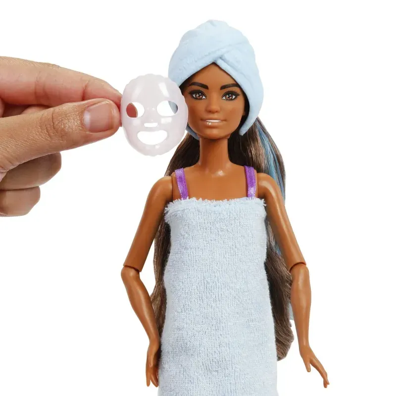 Jucarii, Copii si Bebe - Jucarii si jocuri - Papusi si accesorii - Papusi - Set Party Unboxed Reveal Papusa Barbie Violet Cu 10 Accesorii Surpriza - Infinity.ro