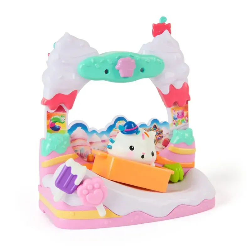 Jucarii, Copii si Bebe - Jucarii si jocuri - Figurine - Set de joaca cu figurine, Gabbys Dollhouse, Cakey Cats Sweet Treat Balcony - Infinity.ro