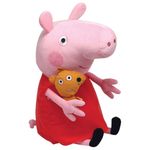 Jucarii, Copii si Bebe - Jucarii si jocuri - Jucarii de plus - Jucarie Plus 38cm Beanie Babies Peppa Pig - Infinity.ro